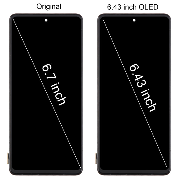 For Samsung Galaxy M52 5G SM-M526B 6.43inch OLED LCD Screen Digitizer Full Assembly with Frame - free shipping - PMc TechLife - Order now!