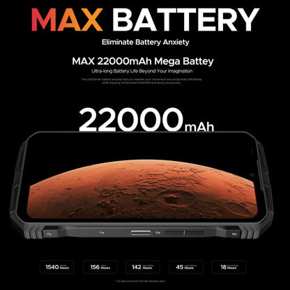 [HK Warehouse] DOOGEE Vmax Plus 5G Rugged Phone, 16GB+512GB, 6.58 inch Android 14 MediaTek Dimensity 7050 Octa Core, Network: 5G, OTG, NFC(Grey) - DOOGEE by DOOGEE | Online Shopping South Africa | PMC Jewellery | Buy Now Pay Later Mobicred