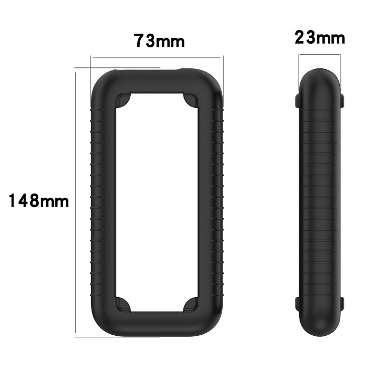 For Apple Vision Pro Accessories Power Bank Storage Silicone Protective Case(Black) - VR Accessories by PMC TechLife | Online Shopping South Africa | PMC TechLife | Buy Now Pay Later Mobicred