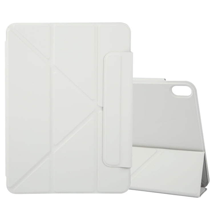 For iPad Air 13 2024 Y-Shape Double-sided Clip Magnetic Smart Tablet Case(Light Grey) - iPad Air 13 2024 Cases by PMC TechLife | Online Shopping South Africa | PMC TechLife | Buy Now Pay Later Mobicred