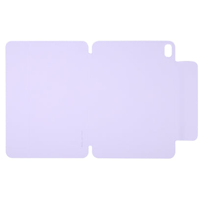 For iPad Air 11 2024 Y-Shape Double-sided Clip Magnetic Smart Tablet Case(Purple) - iPad Air 11 2024 Cases by PMC Jewellery | Online Shopping South Africa | PMC Jewellery | Buy Now Pay Later Mobicred