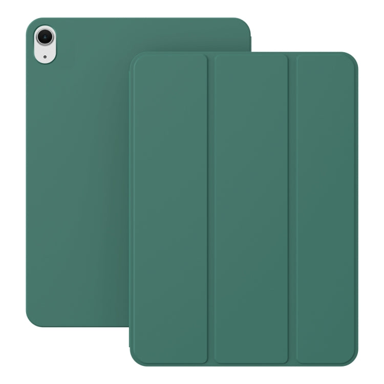 For iPad Air 11 2024 / 5 / 4 Ultra-thin Double-sided Clip Magnetic Smart Tablet Case(Dark Green) - iPad Air 11 2024 Cases by PMC Jewellery | Online Shopping South Africa | PMC Jewellery | Buy Now Pay Later Mobicred
