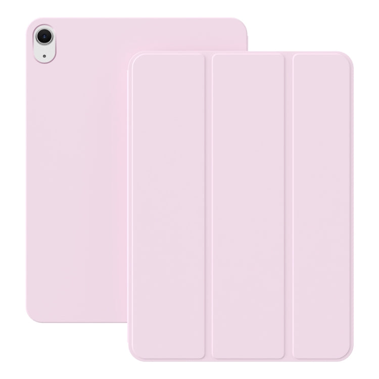 For iPad Air 11 2024 / 5 / 4 Ultra-thin Double-sided Clip Magnetic Smart Tablet Case(Pink) - iPad Air 11 2024 Cases by PMC Jewellery | Online Shopping South Africa | PMC Jewellery | Buy Now Pay Later Mobicred