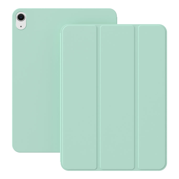 For iPad Air 11 2024 / 5 / 4 Ultra-thin Double-sided Clip Magnetic Smart Tablet Case(Mint Green) - iPad Air 11 2024 Cases by PMC Jewellery | Online Shopping South Africa | PMC Jewellery | Buy Now Pay Later Mobicred