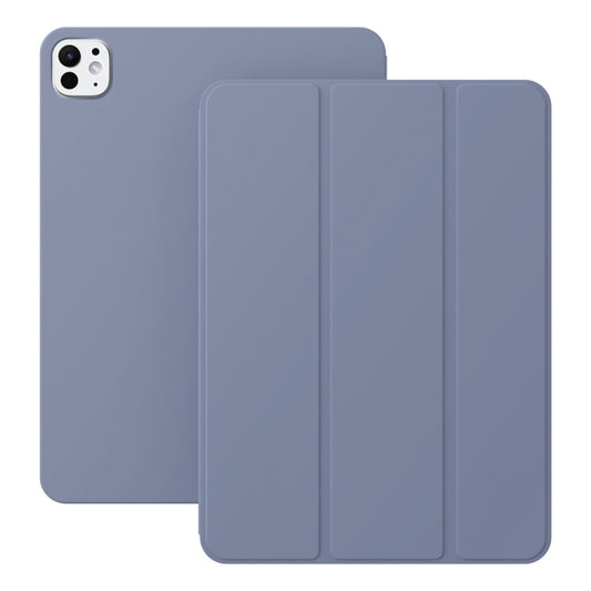 For iPad Pro 11 2024 Ultra-thin Double-sided Clip Magnetic Smart Tablet Case(Lavender) - iPad Pro 11 2024 Cases by PMC Jewellery | Online Shopping South Africa | PMC Jewellery | Buy Now Pay Later Mobicred