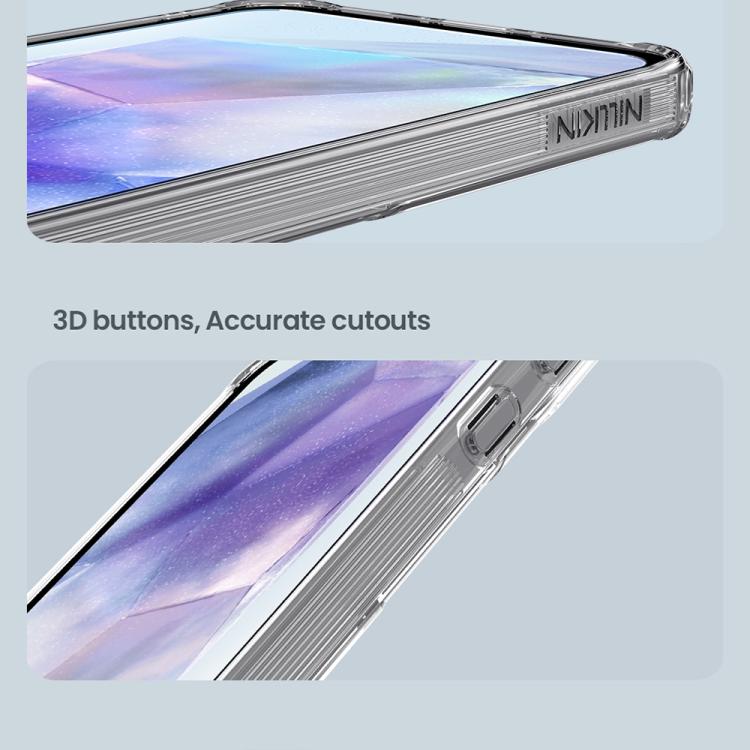 For Samsung Galaxy A56 5G NILLKIN Ultra Clear Magnetic PC + TPU Phone Case(Transparent) - Galaxy Phone Cases by NILLKIN | Online Shopping South Africa | PMc TechLife | Buy Now Pay Later Mobicred