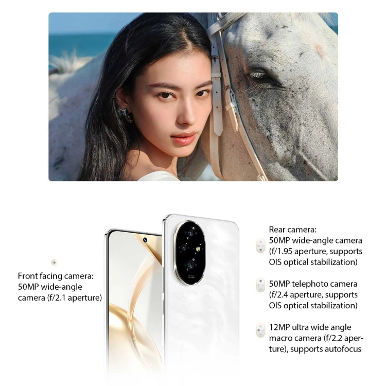 Honor 200, 16GB+512GB, Screen Fingerprint Identification, 6.7 inch MagicOS 8.0 Snapdragon 7 Gen 3 Octa Core, Network: 5G, NFC, OTG(Black) - free shipping - PMc TechLife - Order now!