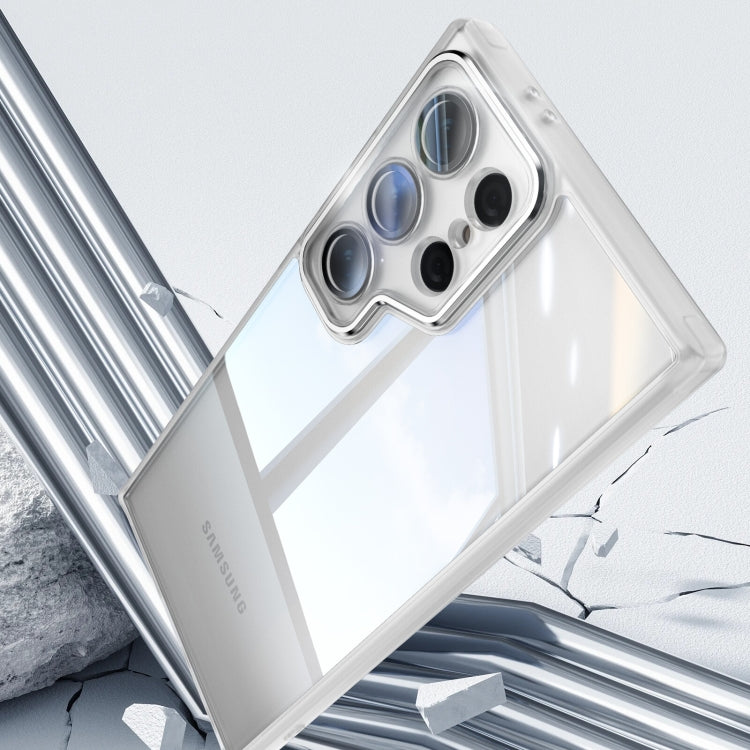 For Samsung Galaxy S25 Ultra 5G Acrylic Hybrid TPU Armor Shockproof Phone Case(Transparent) - Galaxy S25 Ultra 5G Cases by PMC Jewellery | Online Shopping South Africa | PMC Jewellery | Buy Now Pay Later Mobicred