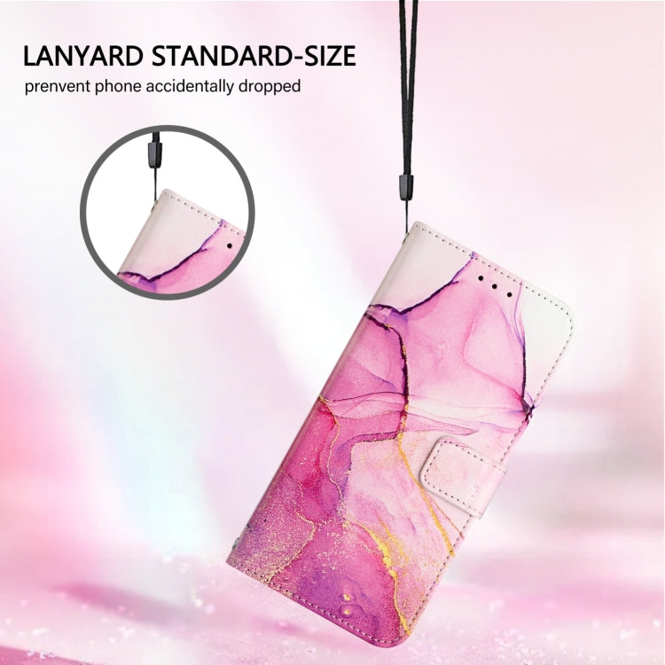 For Tecno Spark Go 2024 / Spark 20C PT003 Marble Pattern Flip Leather Phone Case(Pink Purple Gold) - Tecno Cases by PMC Jewellery | Online Shopping South Africa | PMC Jewellery | Buy Now Pay Later Mobicred