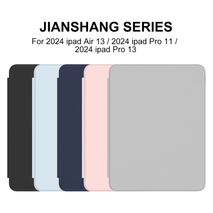 For iPad Pro 11 2024 Mutural Jianshang Series Smart Leather Tablet Case(Sky Blue) - free shipping - PMC TechLife - Order now!