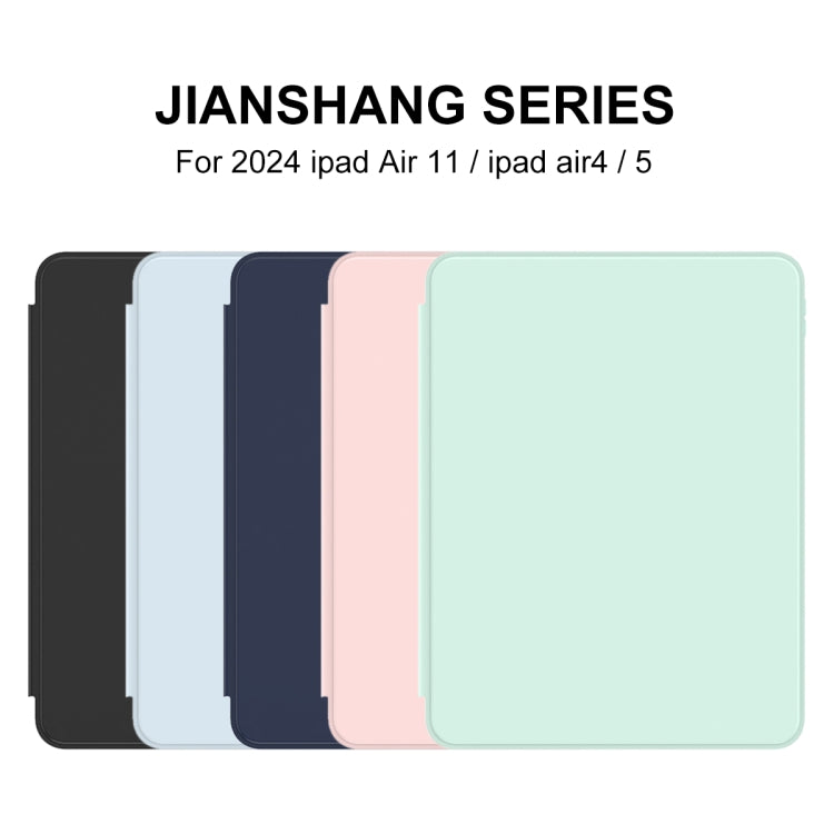 For iPad Air 11 2025 / 2024 Mutural Jianshang Series Smart Leather Tablet Case(Dark Blue) - free shipping - PMC TechLife - Order now!