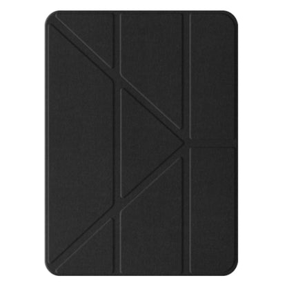 For iPad Pro 13 2024 Mutural Multi-fold Smart Leather Tablet Case(Black) - iPad Pro 13 2024 Cases by Mutural | Online Shopping South Africa | PMC Jewellery | Buy Now Pay Later Mobicred