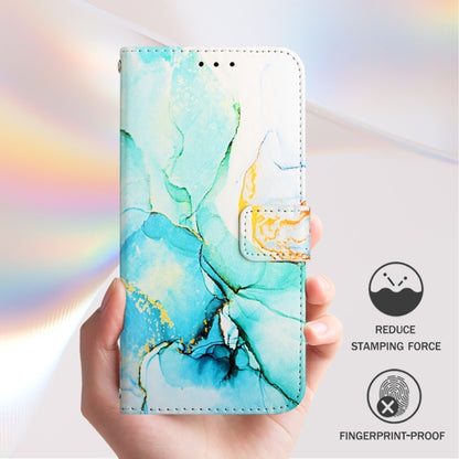 For Google Pixel 9 Pro XL PT003 Marble Pattern Flip Leather Phone Case(Green) - Google Cases by PMC Jewellery | Online Shopping South Africa | PMC Jewellery | Buy Now Pay Later Mobicred