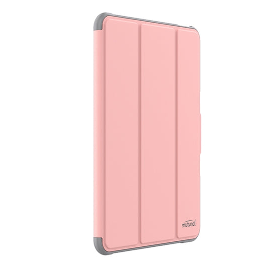 For iPad Pro 13 2024 Mutural PC Hybrid TPU Leather Smart Tablet Case(Pink) - iPad Pro 13 2024 Cases by Mutural | Online Shopping South Africa | PMC Jewellery | Buy Now Pay Later Mobicred