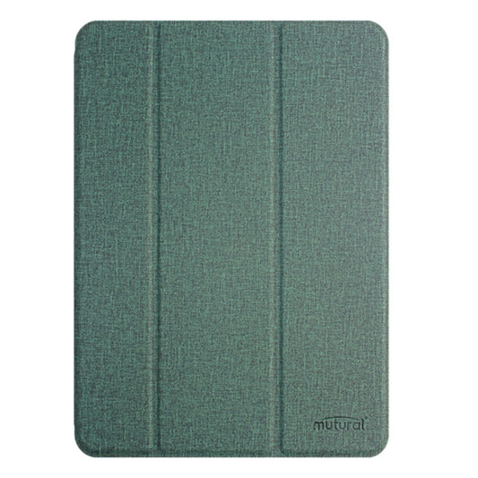 For iPad Air 13 2024 Mutural YASHI Series Tablet Leather Smart Case(Green) - More iPad Cases by Mutural | Online Shopping South Africa | PMC Jewellery | Buy Now Pay Later Mobicred