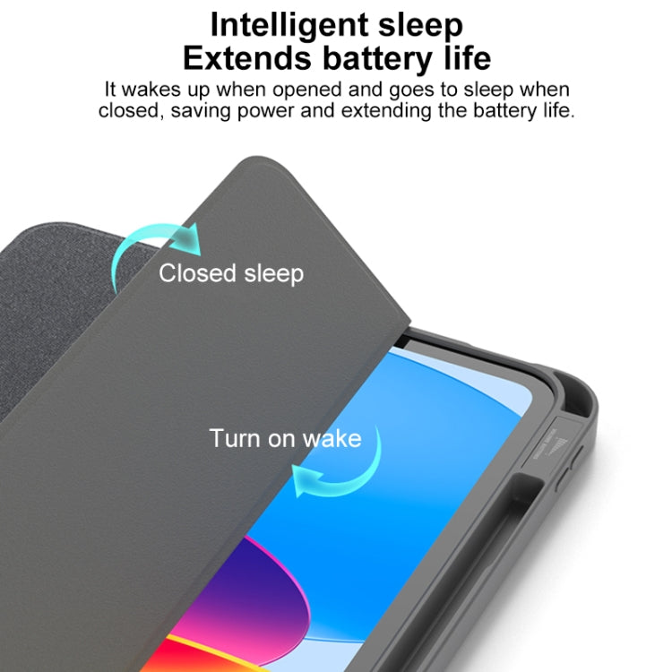 For iPad Air 13 2025 / 2024 Mutural YASHI Series Tablet Leather Smart Case(Blue) - iPad Air 13 2025 / 2024 Cases by Mutural | Online Shopping South Africa | PMC TechLife | Buy Now Pay Later Mobicred