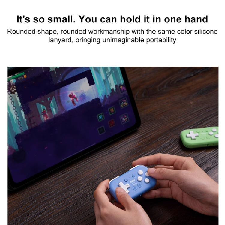 8Bitdo Micro Wireless Bluetooth Game Controller(Blue) - Controller Gamepad by 8BitDo | Online Shopping South Africa | PMC Jewellery | Buy Now Pay Later Mobicred