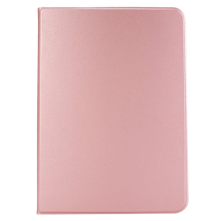 For iPad Pro 13 2024 Stretch Voltage Plain Leather Smart Tablet Case(Rose Gold) - iPad Pro 13 2024 Cases by PMC Jewellery | Online Shopping South Africa | PMC Jewellery | Buy Now Pay Later Mobicred