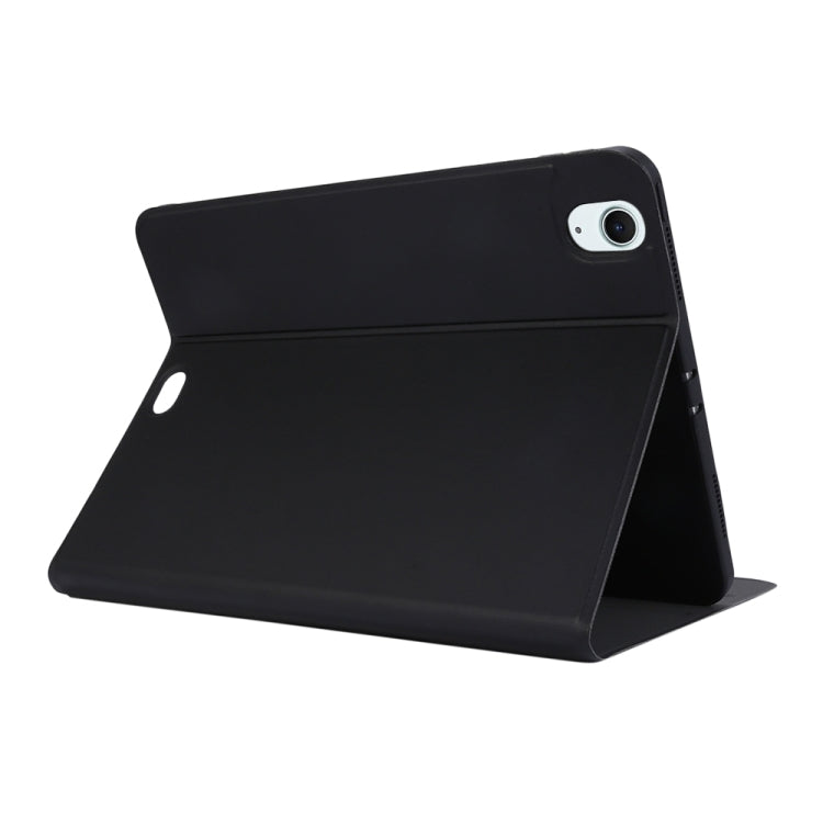 For iPad Air 13 2024 Stretch Voltage Plain Leather Smart Tablet Case(Black) - iPad Air 13 2024 Cases by PMC Jewellery | Online Shopping South Africa | PMC Jewellery | Buy Now Pay Later Mobicred