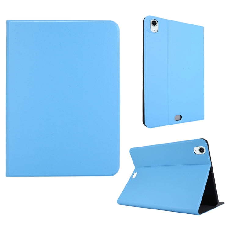 For iPad Air 13 2024 Stretch Voltage Plain Leather Smart Tablet Case(Light Blue) - iPad Air 13 2024 Cases by PMC Jewellery | Online Shopping South Africa | PMC Jewellery | Buy Now Pay Later Mobicred