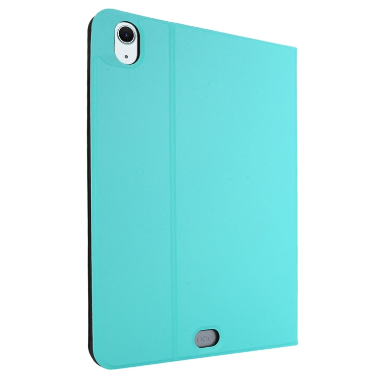 For iPad Air 11 2024 Stretch Voltage Plain Leather Smart Tablet Case(Green) - iPad Air 11 2024 Cases by PMC Jewellery | Online Shopping South Africa | PMC Jewellery | Buy Now Pay Later Mobicred