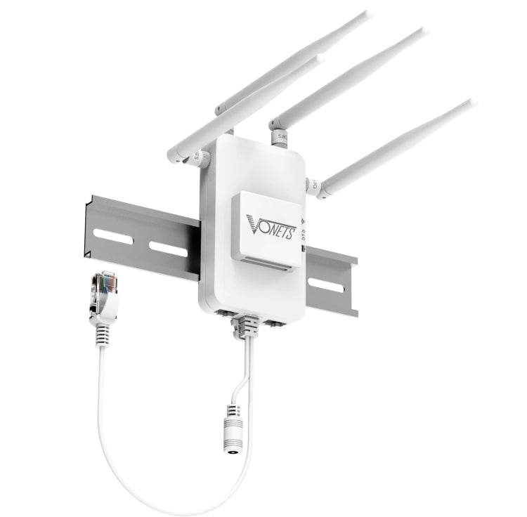 VONETS VAR1800-H 1800Mbps Wireless WiFi Router Standard Edition(White) - Wireless Routers by VONETS | Online Shopping South Africa | PMC Jewellery | Buy Now Pay Later Mobicred