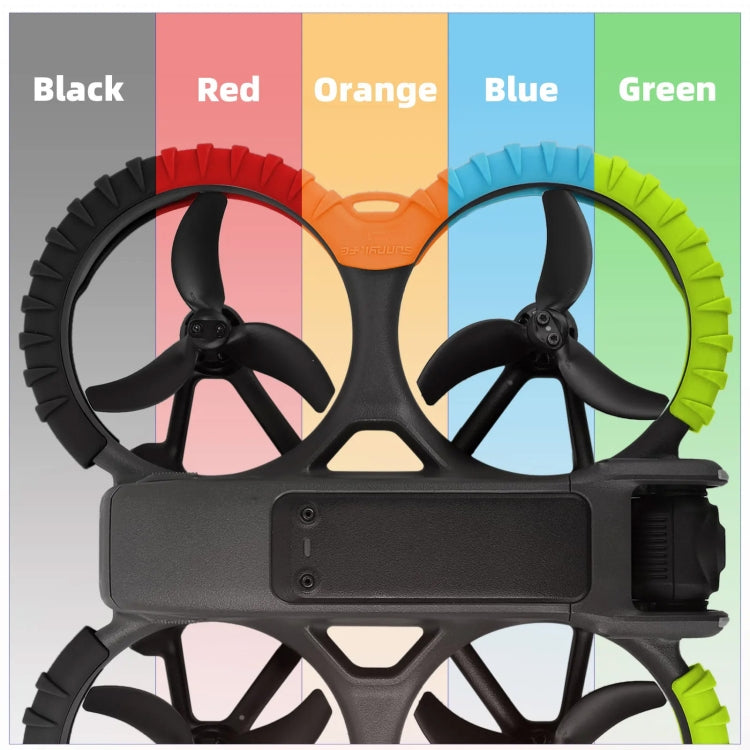 For DJI Avata 2 Sunnylife Drone Anti-Collision Protective Cover Propeller Ring Stripes(Black) -  by Sunnylife | Online Shopping South Africa | PMC Jewellery | Buy Now Pay Later Mobicred