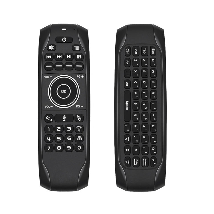 G7V Pro 2.4GHz Fly Air Mouse LED Backlight Wireless Keyboard Remote Control with Gyroscope for Android TV Box / PC, Support Intelligent Voice - MINI PC Accessories & Gadgets by PMC Jewellery | Online Shopping South Africa | PMC Jewellery | Buy Now Pay Later Mobicred