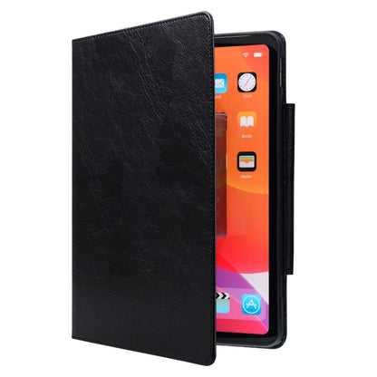 For iPad Air 13 2024 Cat Buckle Leather Smart Tablet Case(Black) - iPad Air 13 2024 Cases by PMC Jewellery | Online Shopping South Africa | PMC Jewellery | Buy Now Pay Later Mobicred