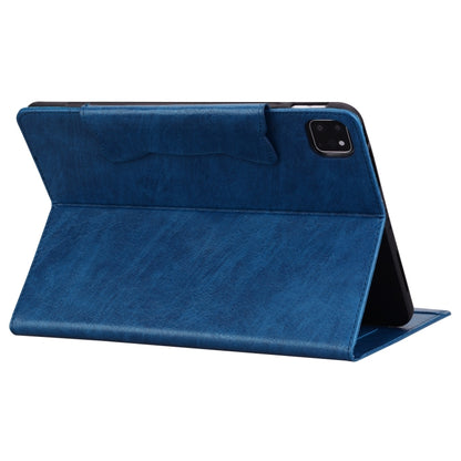 For iPad Pro 11 2024 Cat Buckle Leather Smart Tablet Case(Royal Blue) - iPad Pro 11 2024 Cases by PMC Jewellery | Online Shopping South Africa | PMC Jewellery | Buy Now Pay Later Mobicred