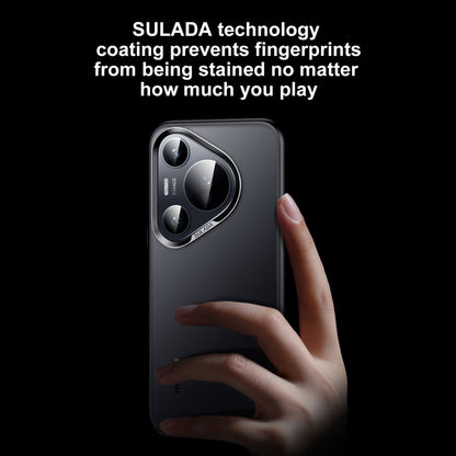 For Huawei Pura 70 Pro / 70 Pro+ SULADA Skin Feel Matte Shockproof Phone Case(Grey) - Huawei Cases by SULADA | Online Shopping South Africa | PMC Jewellery | Buy Now Pay Later Mobicred