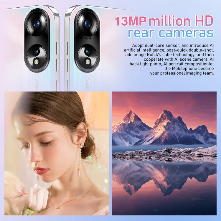 SDT81 / A38, 2GB+16GB, 6.3 inch Screen, Face Identification, Android 10.0 MTK6737 Quad Core, Network: 4G, Dual SIM(Gold) -  by PMC TechLife | Online Shopping South Africa | PMC TechLife | Buy Now Pay Later Mobicred