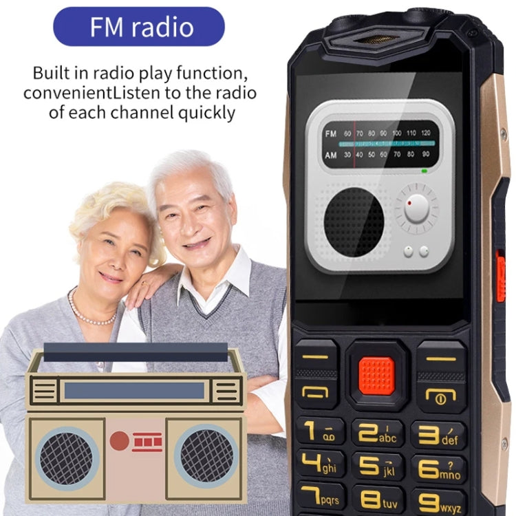 K1+ 4G Elder Rugged Phone, 2.6 inch, 1500mAh Battery, LED Flashlight, Network: 4G, Dual SIM, SOS, Plug:UK Plug(Black) - free shipping - PMC Jewellery - Order now!