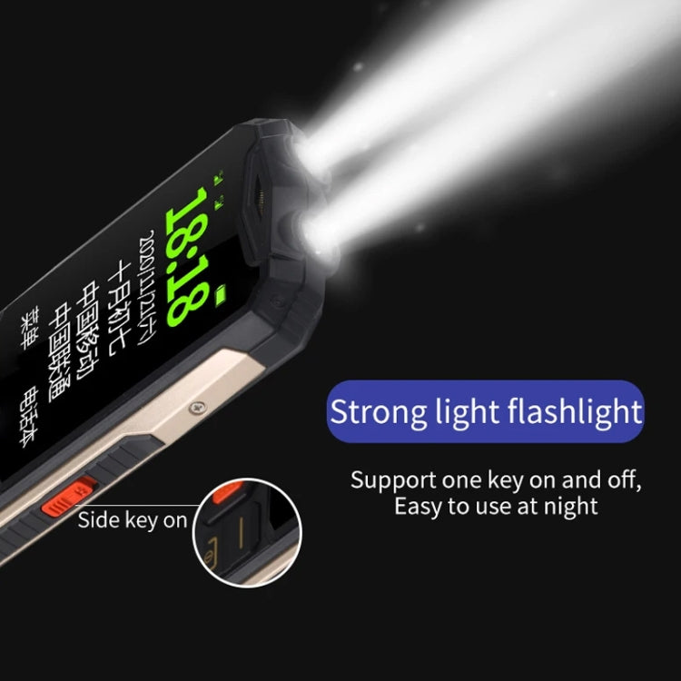 K1+ 4G Elder Rugged Phone, 2.6 inch, 1500mAh Battery, LED Flashlight, Network: 4G, Dual SIM, SOS, Plug:UK Plug(Black) - free shipping - PMC Jewellery - Order now!