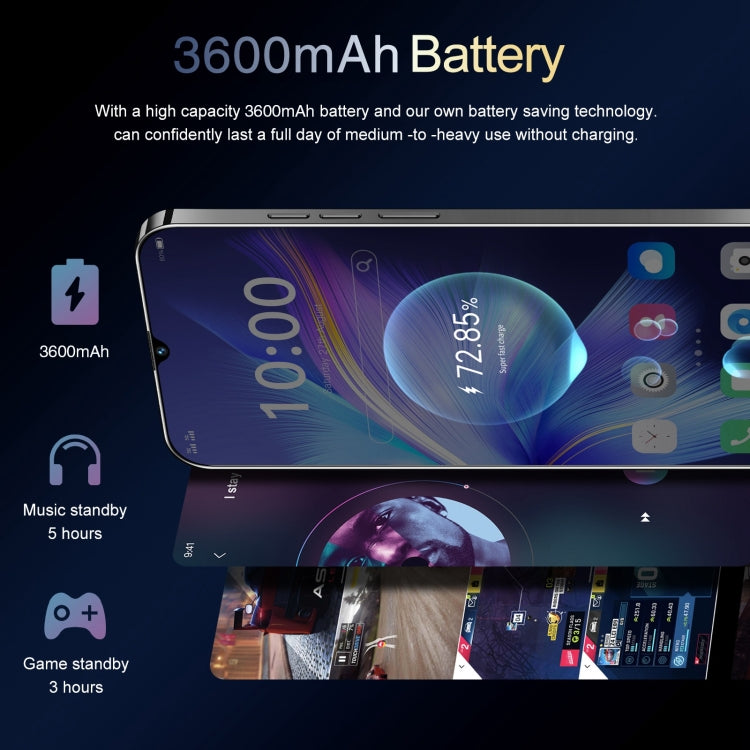 SDT86 / Note30 Pro, 2GB+16GB, 6.3 inch Screen, Face Identification, Android 10.0 MTK6737 Quad Core, Network: 4G, Dual SIM(Gold) -  by PMC TechLife | Online Shopping South Africa | PMC TechLife | Buy Now Pay Later Mobicred