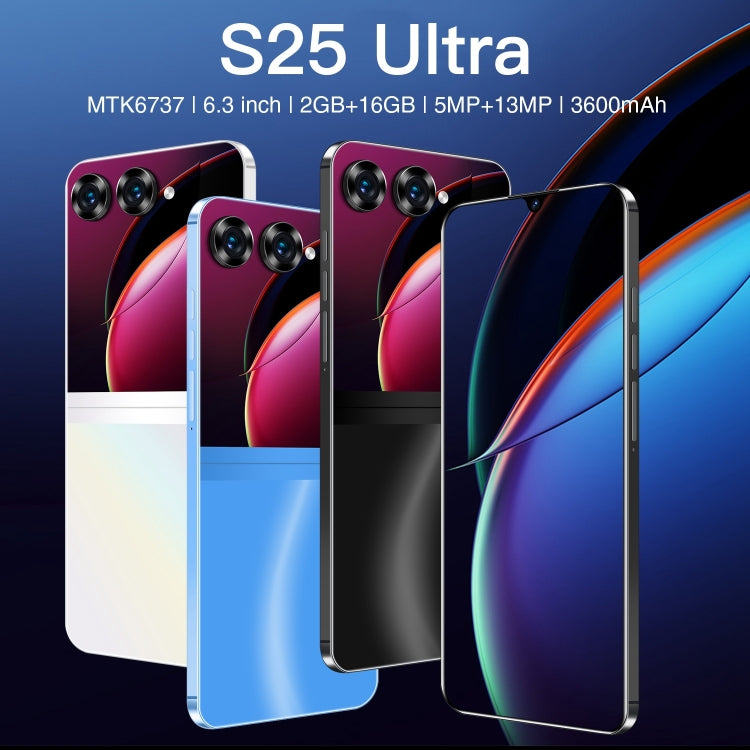 SDT90 / S25 Ultra, 2GB+16GB, 6.3 inch Screen, Face Identification, Android 10.0 MTK6737 Quad Core, Network: 4G, Dual SIM(Blue) -  by PMC TechLife | Online Shopping South Africa | PMC TechLife | Buy Now Pay Later Mobicred