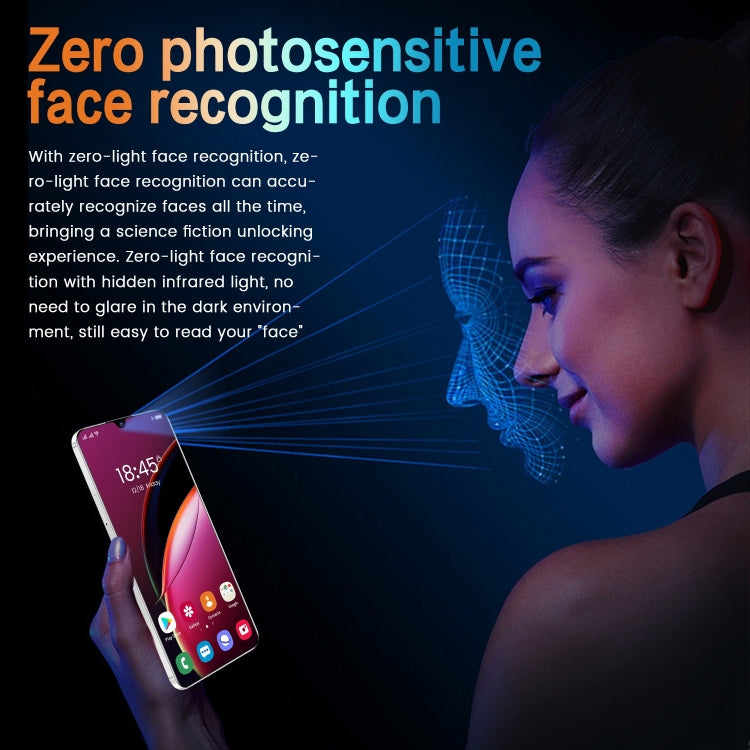 SDT90 / S25 Ultra, 2GB+16GB, 6.3 inch Screen, Face Identification, Android 10.0 MTK6737 Quad Core, Network: 4G, Dual SIM(Blue) -  by PMC TechLife | Online Shopping South Africa | PMC TechLife | Buy Now Pay Later Mobicred