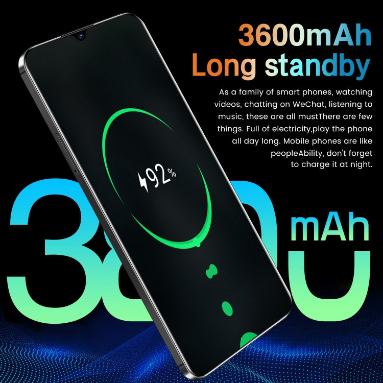 SDT90 / S25 Ultra, 2GB+16GB, 6.3 inch Screen, Face Identification, Android 10.0 MTK6737 Quad Core, Network: 4G, Dual SIM(Blue) -  by PMC TechLife | Online Shopping South Africa | PMC TechLife | Buy Now Pay Later Mobicred