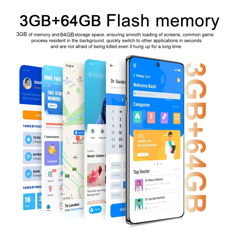ZKV6 / 11 Pro+, 3GB+64GB, 6.8 inch Screen, Face Identification, Android 10.0 MTK6737 Quad Core, Network: 4G, OTG, Dual SIM(Gold) -  by PMC TechLife | Online Shopping South Africa | PMC TechLife | Buy Now Pay Later Mobicred
