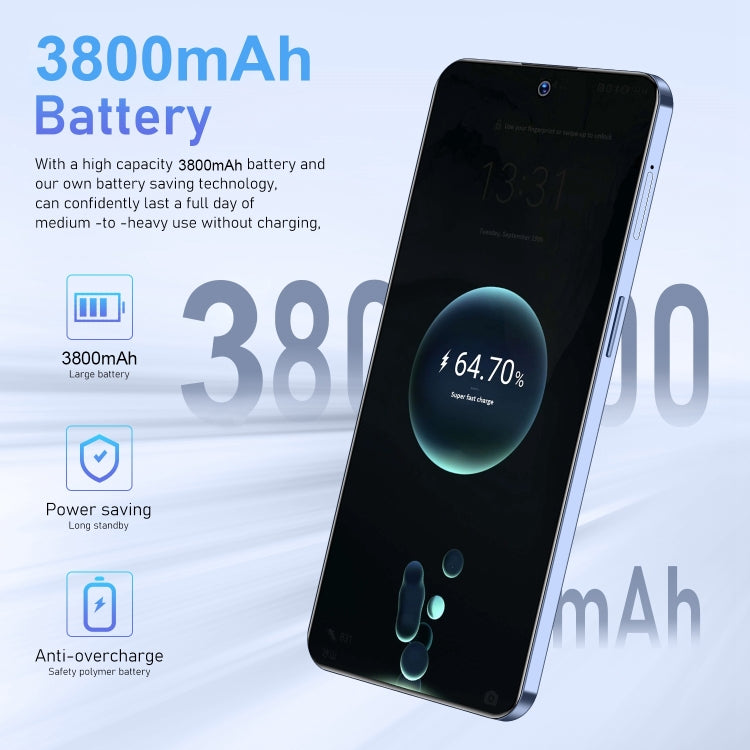 U32 / C20 Pro 5G, 3GB+64GB, 6.6 inch Screen, Face Identification, Android 10.0 MTK6737 Quad Core, Network: 4G, OTG, Dual SIM(Black) -  by PMC TechLife | Online Shopping South Africa | PMC TechLife | Buy Now Pay Later Mobicred