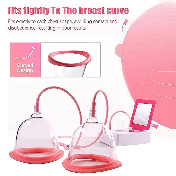 Portable USB Charging Chest Electric Massage Instrument, Style:Ordinary Paragraph(D Cup) - free shipping - PMC TechLife - Order now!