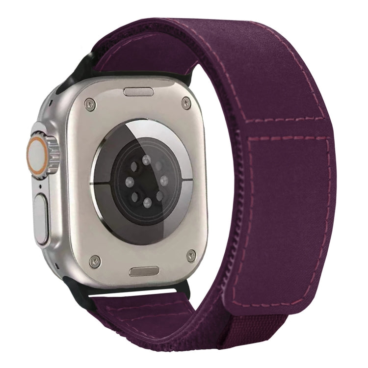 For Apple Watch Ultra 2 49mm Loop Woven Nylon Watch Band(Purple) - Watch Bands by PMC Jewellery | Online Shopping South Africa | PMC Jewellery | Buy Now Pay Later Mobicred