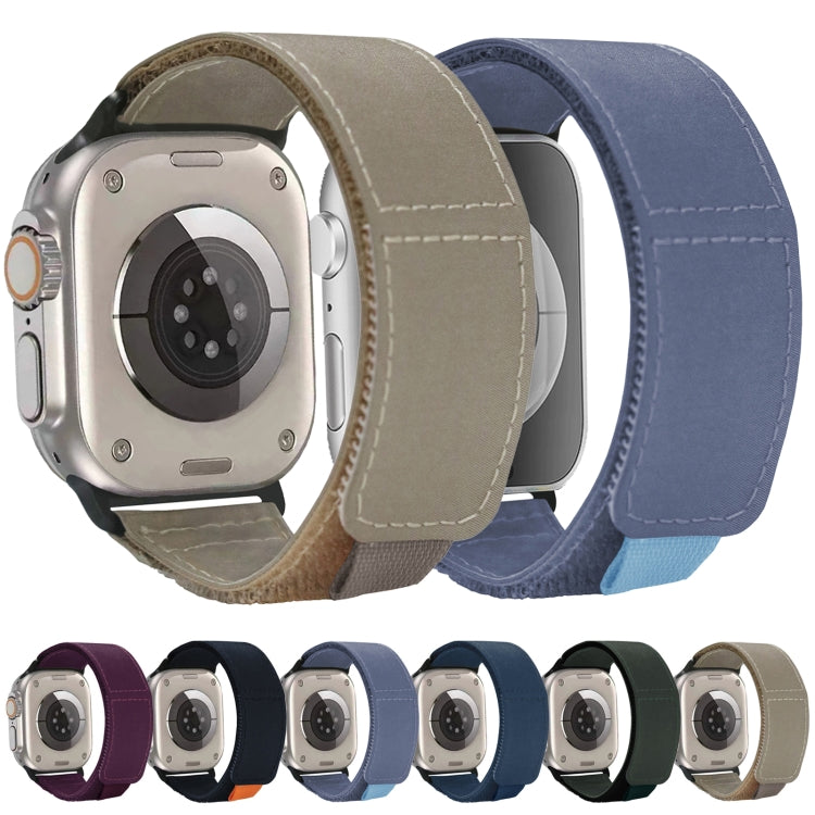 For Apple Watch Ultra 2 49mm Loop Woven Nylon Watch Band(Sky Blue) - free shipping - PMC Jewellery - Order now!