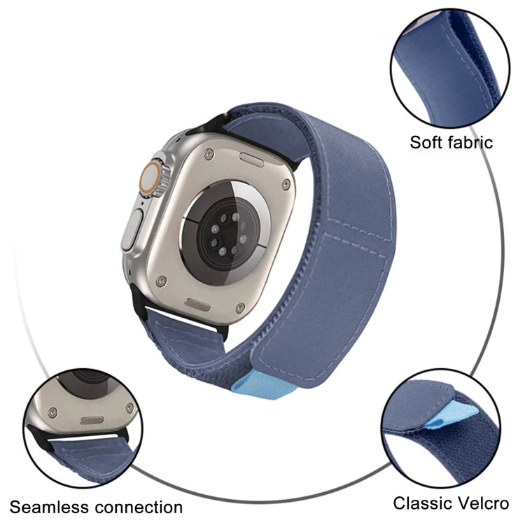 For Apple Watch Ultra 2 49mm Loop Woven Nylon Watch Band(Sky Blue) - free shipping - PMC Jewellery - Order now!
