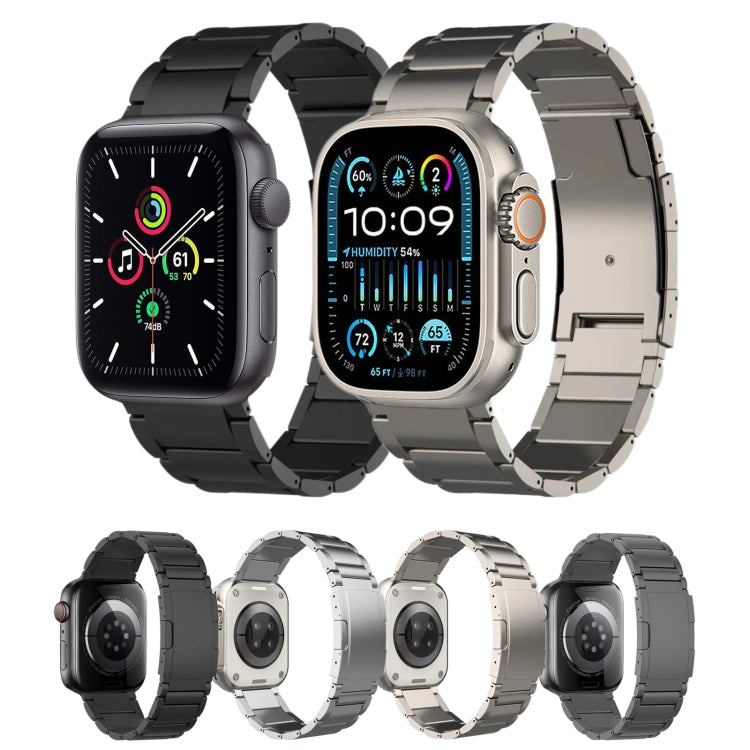 For Apple Watch Series 6 40mm Titanium Metal Watch Band(Silver) - free shipping - PMC TechLife - Order now!