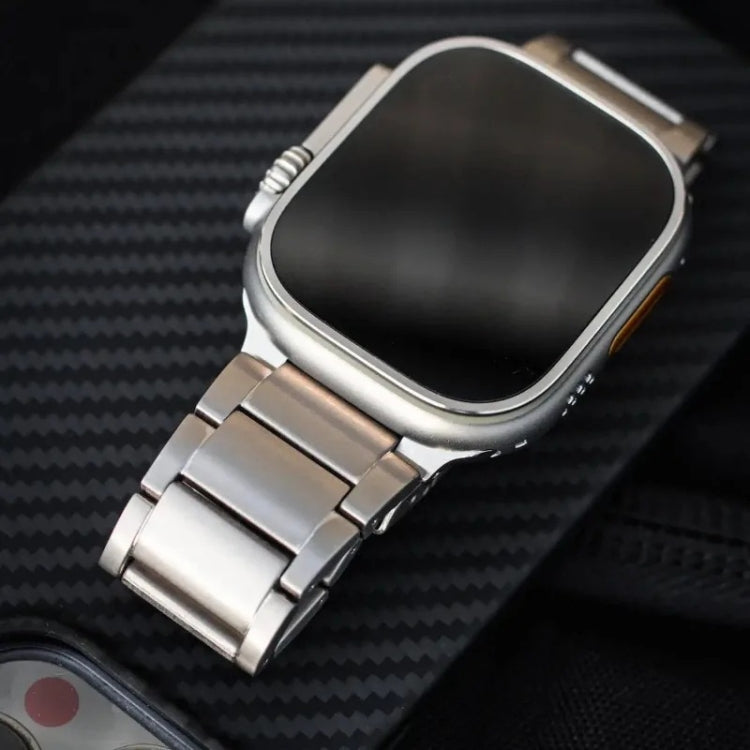 For Apple Watch Series 4 40mm Titanium Metal Watch Band(Silver) - free shipping - PMC TechLife - Order now!