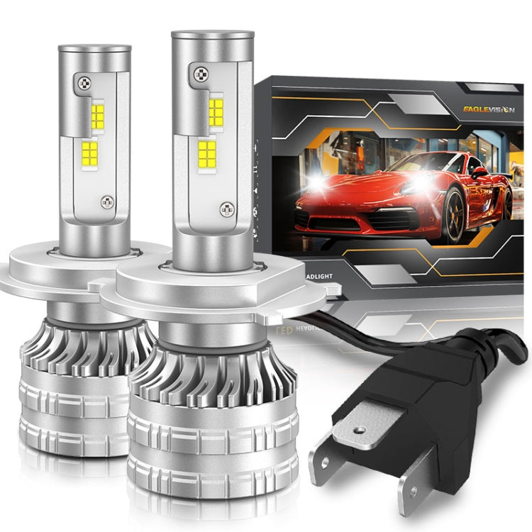 H4 Pair 30W 3100lm 6000K Car LED Headlight Bulb - LED Headlamps by PMC Jewellery | Online Shopping South Africa | PMC Jewellery | Buy Now Pay Later Mobicred