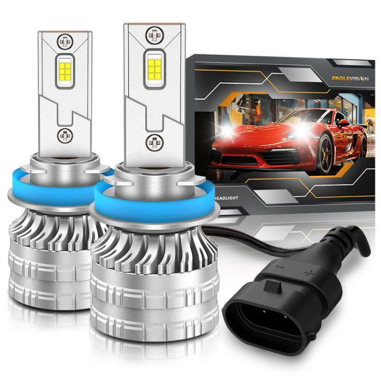 H11 Pair 30W 3100lm 6000K Car LED Headlight Bulb - LED Headlamps by PMC Jewellery | Online Shopping South Africa | PMC Jewellery | Buy Now Pay Later Mobicred