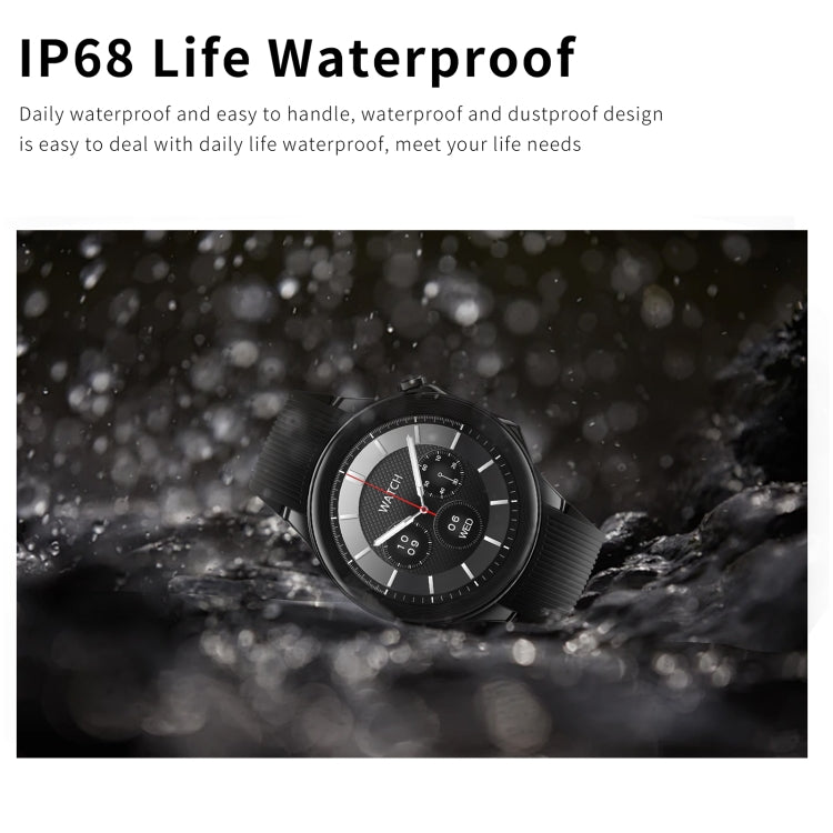 HD Watch X 1.43 inch IP68 BT5.3 Sport Smart Watch, Support Bluetooth Call / Sleep / Blood Oxygen / Heart Rate / Blood Pressure Health Monitor(Silver Steel + Blue Silicone Strap) - Smart Watches by PMC TechLife | Online Shopping South Africa | PMC TechLife | Buy Now Pay Later Mobicred