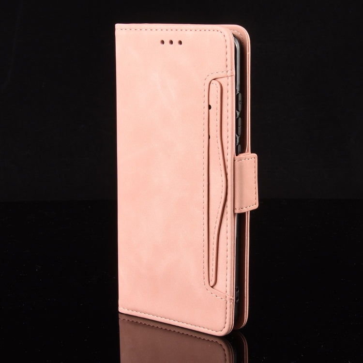 For Huawei Pura 70 Skin Feel Calf Texture Card Slots Leather Phone Case(Pink) - Huawei Cases by PMC Jewellery | Online Shopping South Africa | PMC Jewellery | Buy Now Pay Later Mobicred